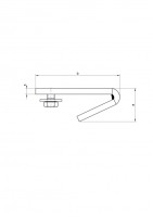 Laufschiene Typ 10, 2000 mm