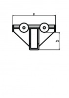 Grundgestell Kabelträger Typ 30, Kunststoff