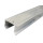 Aluminiumlaufschiene 2,0 m für Schrankschiebetürbeschläge 28- 38 kg
