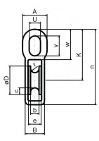 Blockseilrolle Ø 50 mm