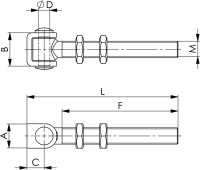 Torband, lang Nr. 149TL - M24